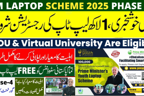 Prime Minister’s Youth Laptop Scheme 2025